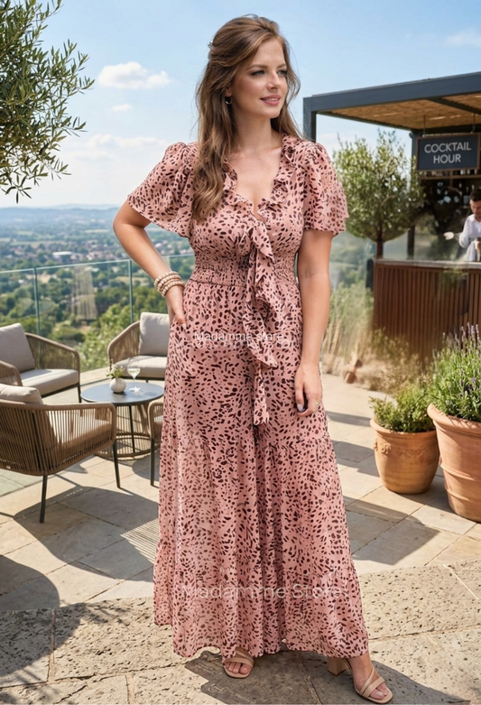 Palazzo Animal Print